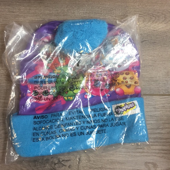 NEW Shopkins Beanie Hat Skull Cap NWT - Picture 2 of 2
